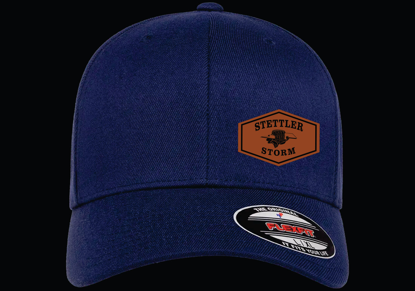 FLEXFIT COTTON BLEND CAP - 6277 - STETTLER STORM - PATCH