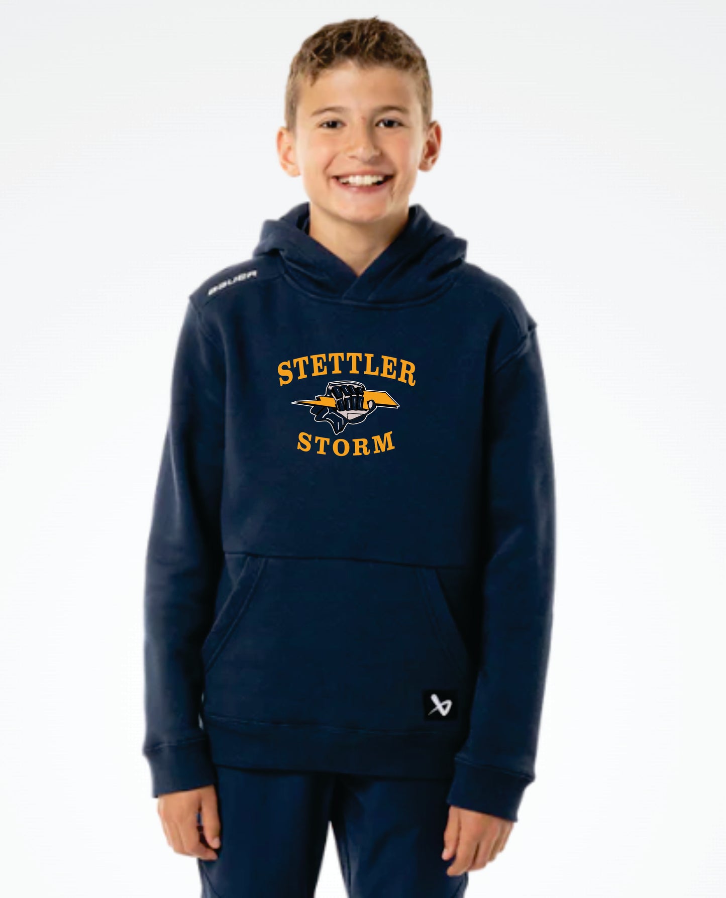 BAUER TEAM ULTIMATE HOODIE - YOUTH - STETTLER STORM - HP