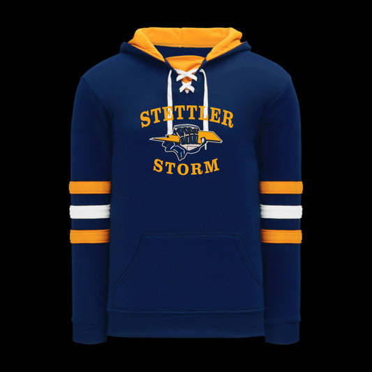 AK HOCKEY APPAREL HOODIE - A1845-460 - ADULT/YOUTH - STETTLER STORM - HP