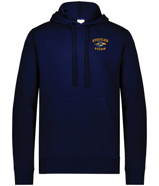 ALL DAY CORE BASICS FLEECE HOODIE - ADULT - STETTLER STORM - EMB