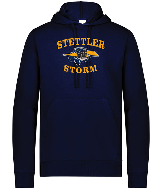 ALL DAY CORE BASICS FLEECE HOODIE - YOUTH - STETTLER STORM - HP