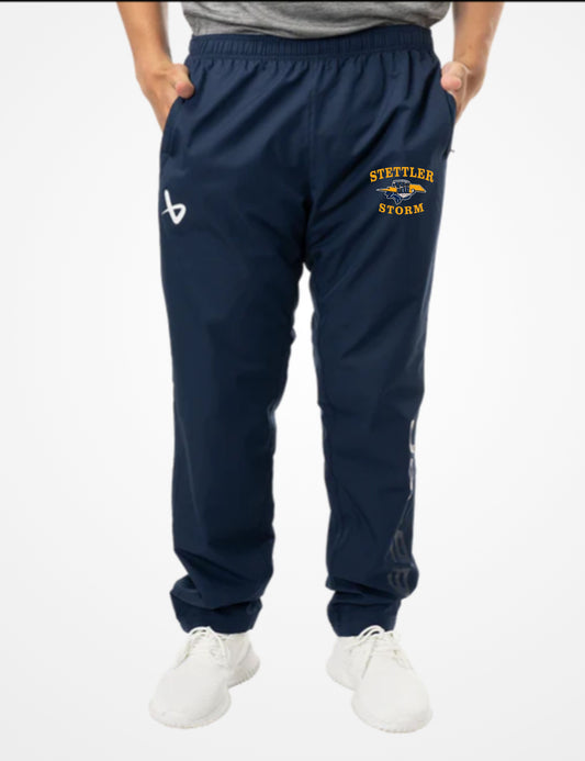 BAUER TEAM LIGHTWEIGHT TRACK PANTS - ADULT - STETTLER STORM - EMB