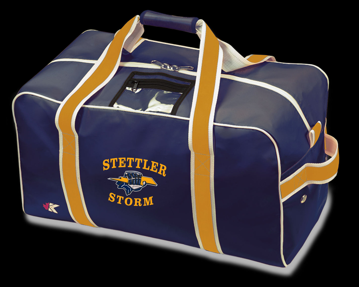 SIN BIN 28" PVC HOCKEY BAG - JUNIOR - STETTLER STORM - EMB