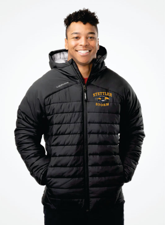 BAUER TEAM PUFFER JACKET - ADULT - STETTLER STORM - EMB